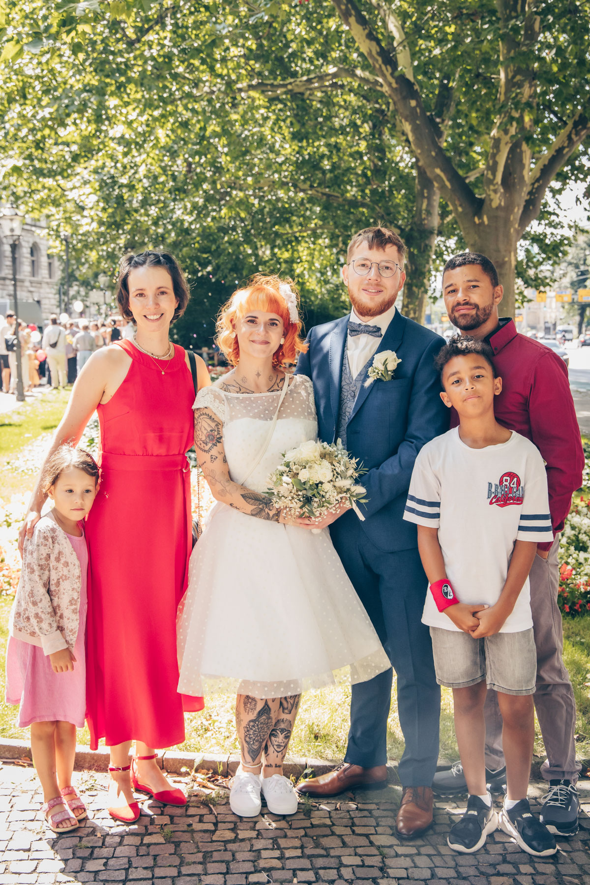 standesamtliche Trauung standesamt leipzig Hochzeitsfotograf Leipzig urbane Hochzeit im Sommer