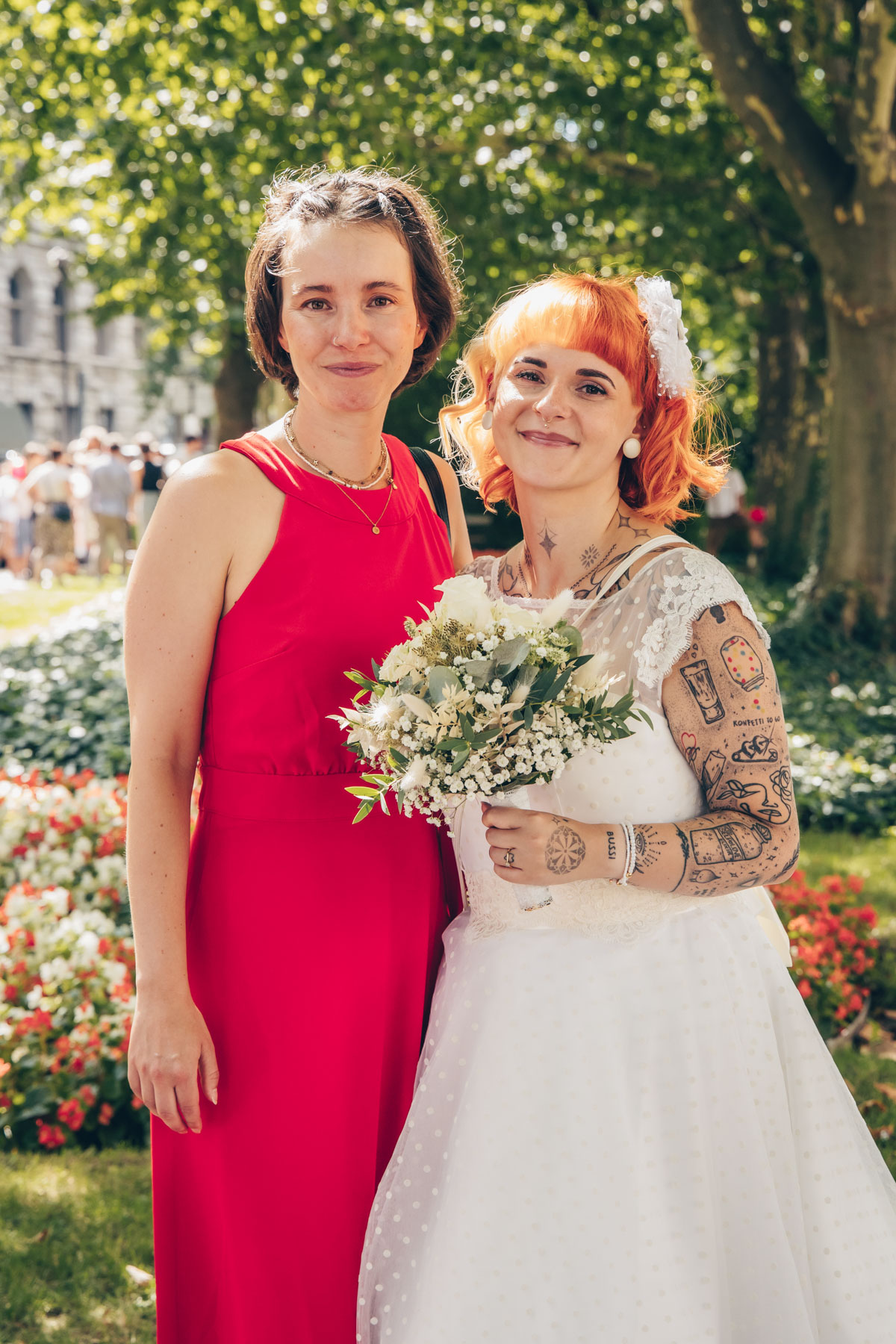standesamtliche Trauung standesamt leipzig Hochzeitsfotograf Leipzig urbane Hochzeit im Sommer