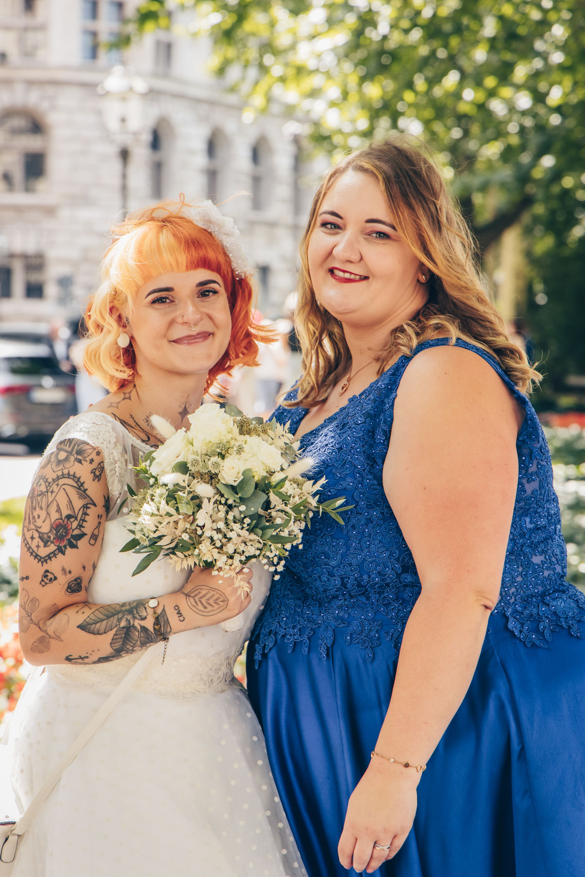 standesamtliche Trauung standesamt leipzig Hochzeitsfotograf Leipzig urbane Hochzeit im Sommer