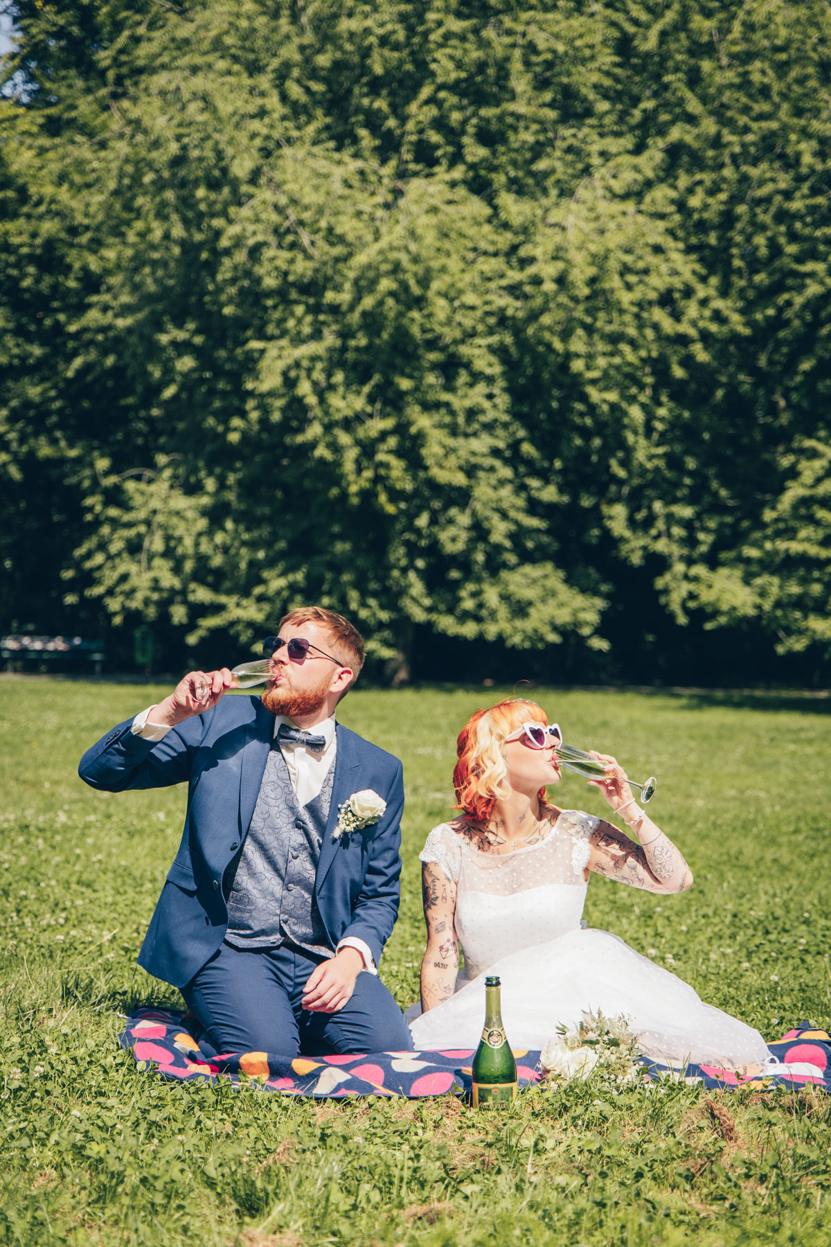 standesamtliche Trauung standesamt leipzig Hochzeitsfotograf Leipzig urbane Hochzeit im Sommer