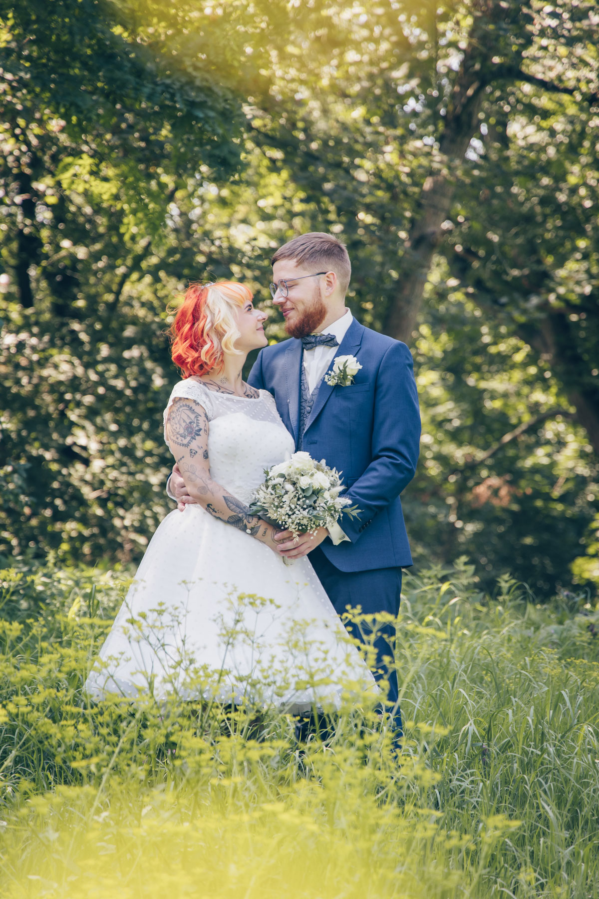 standesamtliche Trauung standesamt leipzig Hochzeitsfotograf Leipzig urbane Hochzeit im Sommer