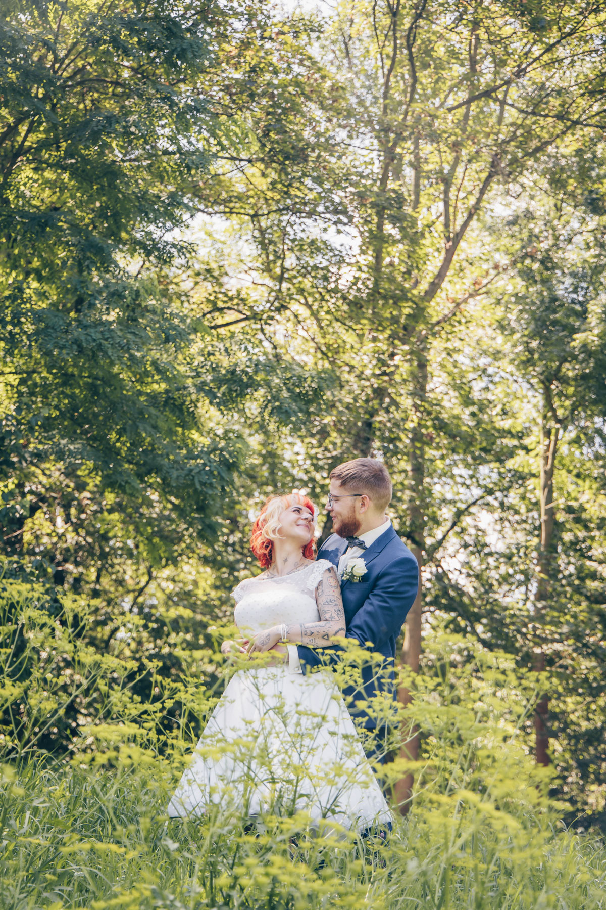 standesamtliche Trauung standesamt leipzig Hochzeitsfotograf Leipzig urbane Hochzeit im Sommer