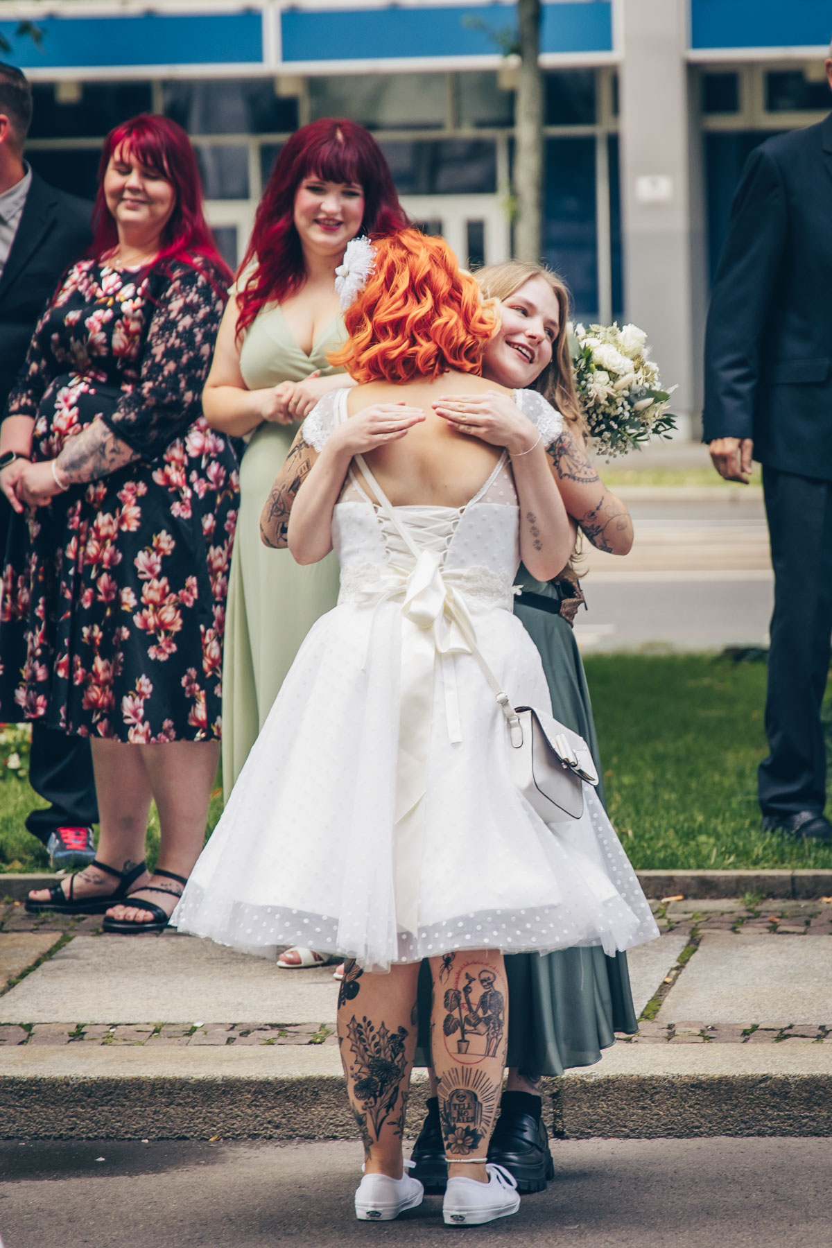 standesamtliche Trauung standesamt leipzig Hochzeitsfotograf Leipzig urbane Hochzeit im Sommer